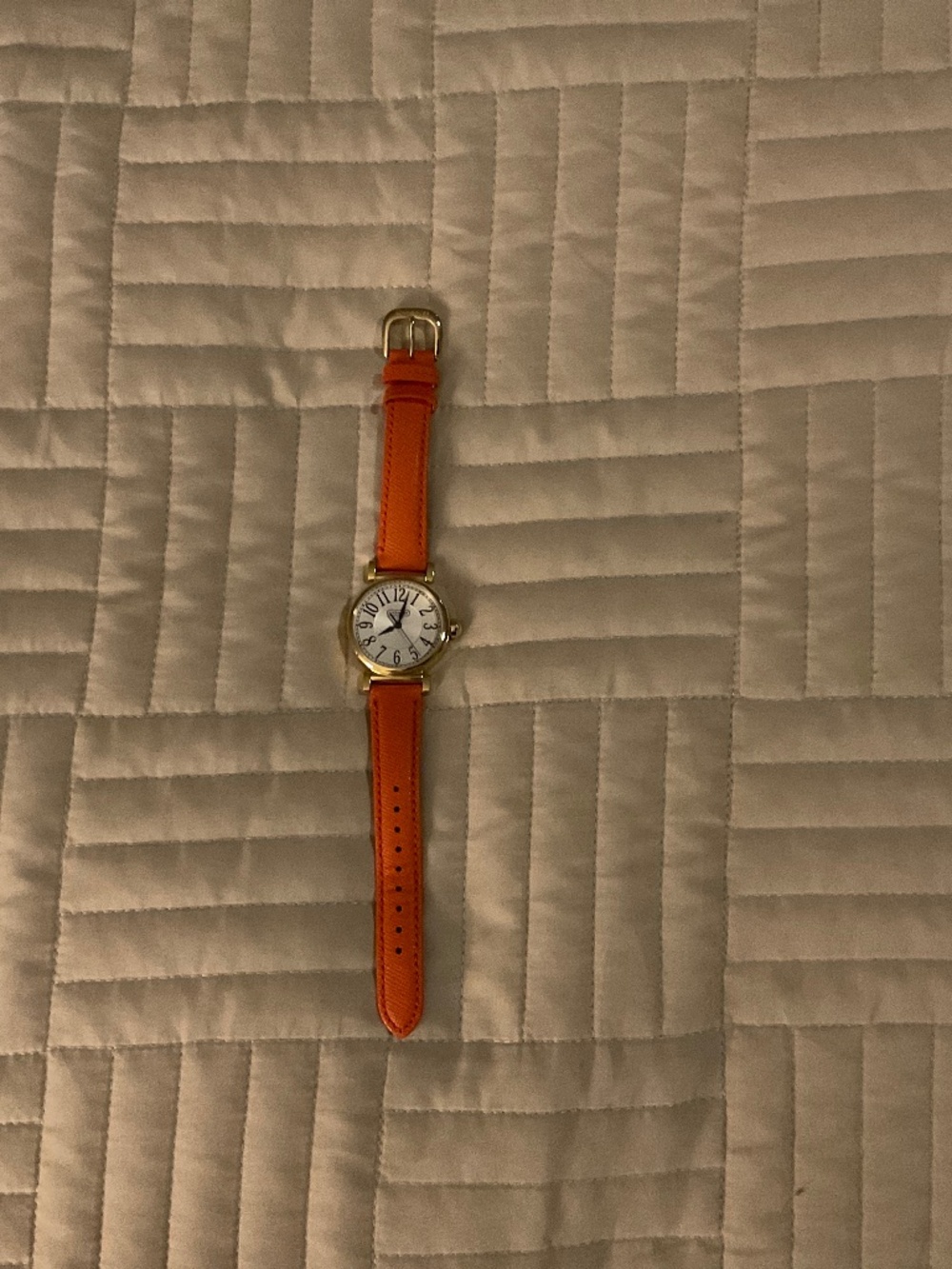Coach Watch Gold color - never worn